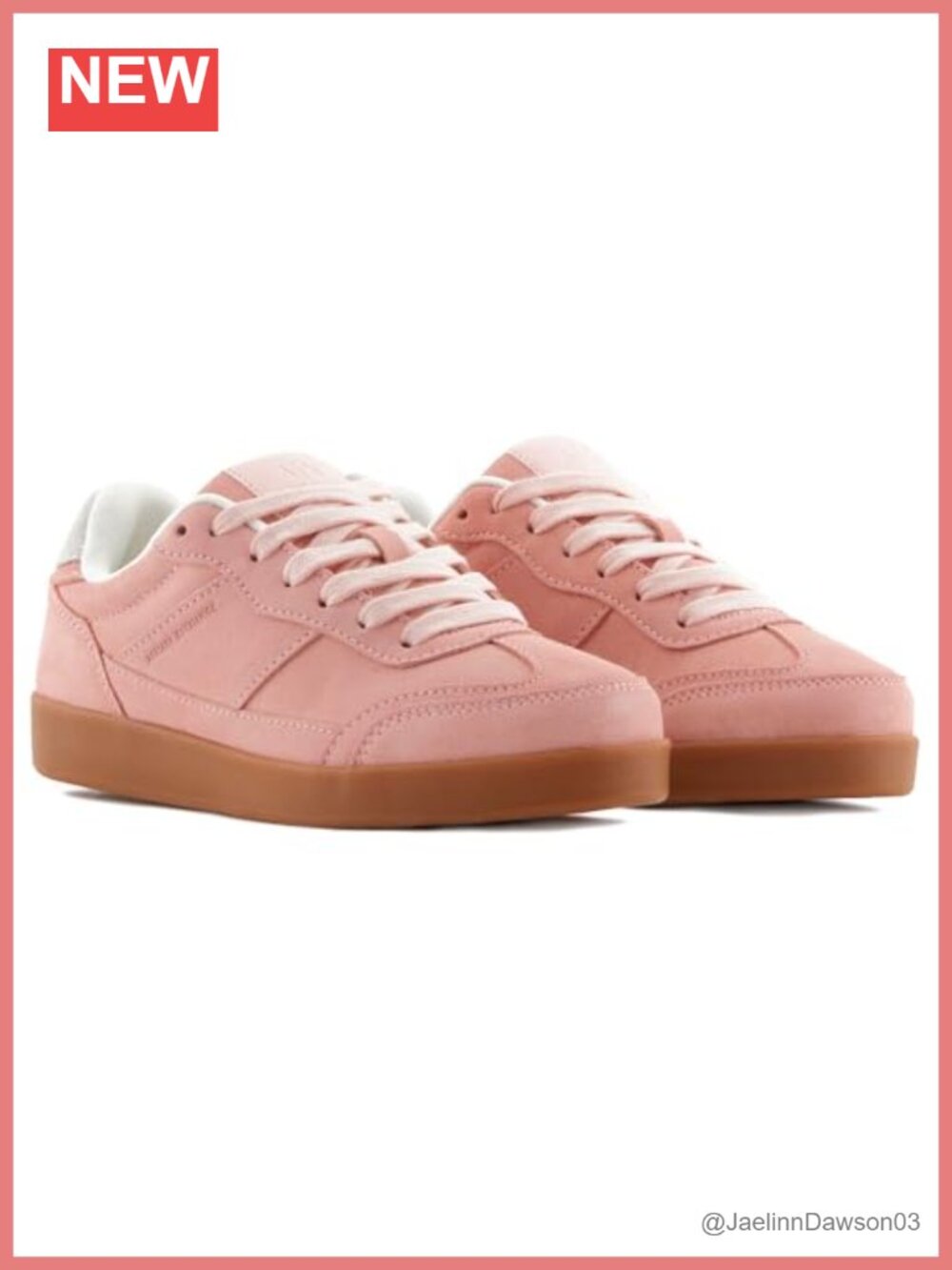 Armani Exchange Colorful Suede Mid Top Sneakers Lace Up Women's Fashion Sneaker